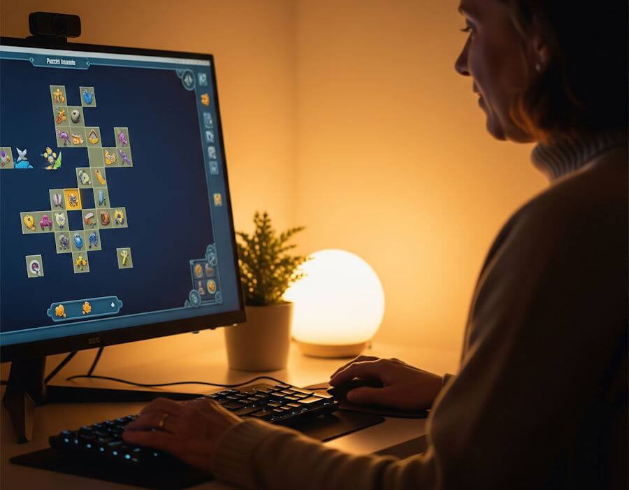 How Puzzle Games Help Calm a Stressed Mind
